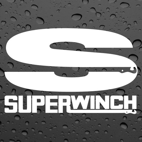 Superwinch pair stickers - superwinch, x2