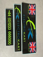 Electrokart Golf Buggy Sticker