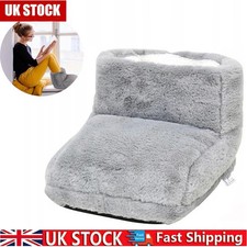 Electric Foot Warmer Heated Feet Slipper Therapeutic Pain Relief Washable Winter