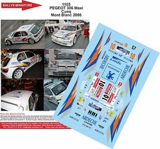 DECALS 1/43 REF 1105 PEUGEOT