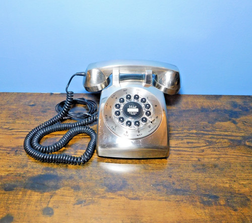 Vintage brushed nickel push - ,