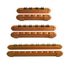 OAK 2 PIECE POOL SNOOKER CUES