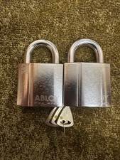 2x Abloy 340’s keyed alike 3