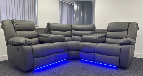 Roma grey leather electrical - roma,