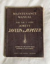 Jowett Javelin & Jupiter 1.5
