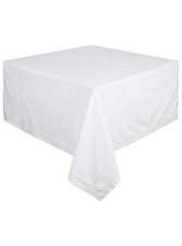 VINTAGE WHITE FLORAL POLYESTER