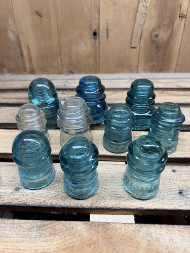 Glass insulators - glass,