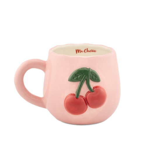 Hand painted cherry - hand-painted, tea