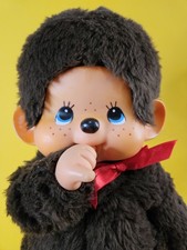 Vintage large Monchhichi Sekiguchi Thumb Sucking  46cm made in france soft toy 