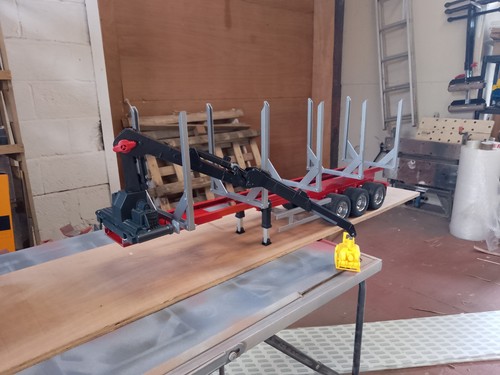 Bruder tamiya logging trailer - logging,
