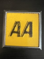 Vintage AA Metal Car Grill