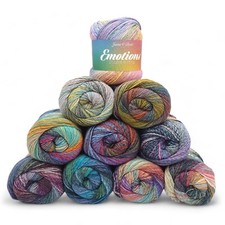 EMOTIONS DK  James Brett Acrylic Variegated Knitting Crochet Yarn 150g ball