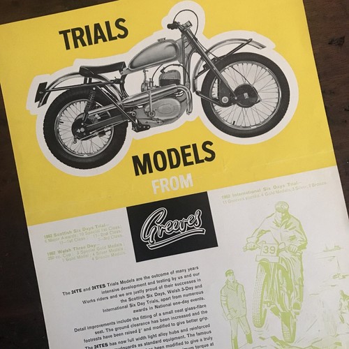 Greeves range motorcycle sales - range,