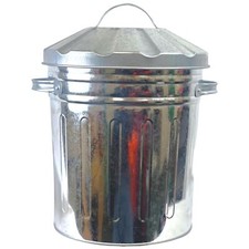 15 Litre Colour Mini Metal Bin