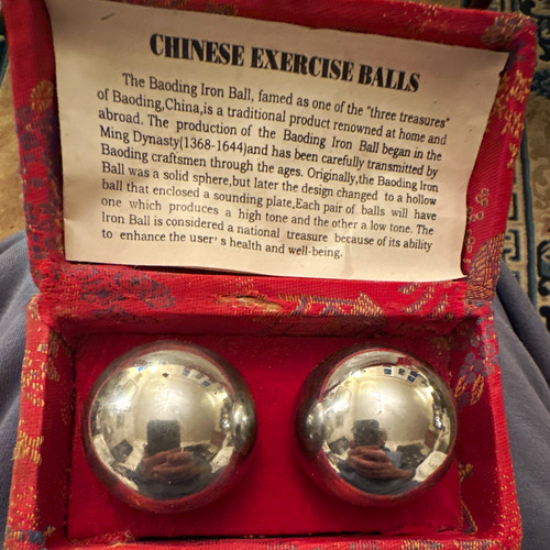 Chinese baoding exercise - chinese, balls