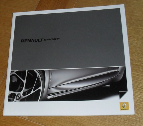 Renault sport brochure - renault, 2010