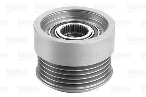 Alternator clutch pulley