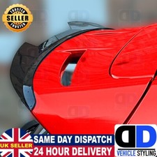 For Ford Fiesta Rear Spoiler Extension Lip Wing Mk7-7.5 ST Zetec S ST Line 08-17