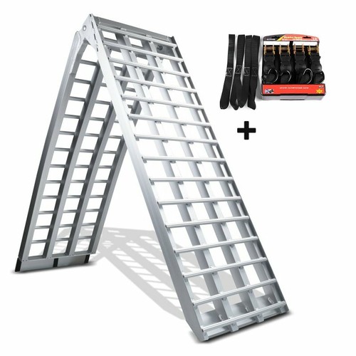 Loading ramp straps - loading, for