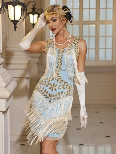 Plus size 1920s - 1920s, sequins