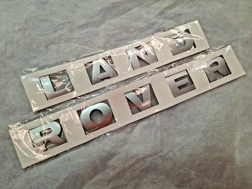 Land rover bonnet badge - rover,