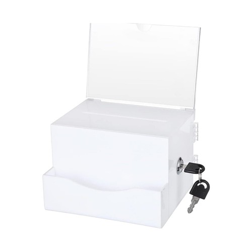 Acrylic donation box voting - donation,