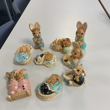 Bulk Lot Of Pendelfin Rabbits