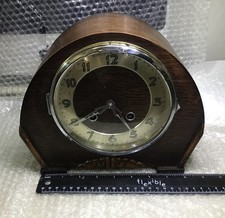 Vintage Striking Mantle Clock WORKING CONDITION but Spares Or Repairs No Key