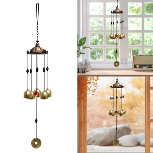 Metal wind chimes large - metal,