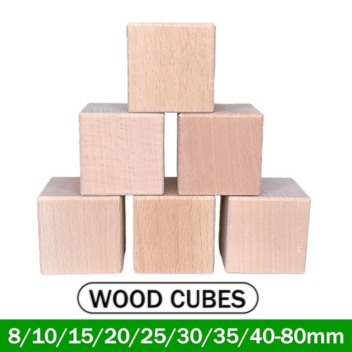 Wood cubes 20 80mm - wood,