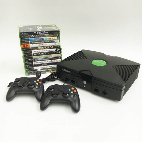 Microsoft xbox original black - original,
