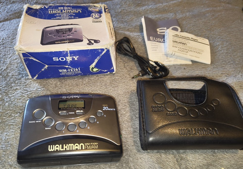 Sony fx261 cassette - sony, wm-fx261