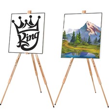 Studio Easel Tripod 180cm Artist Art Craft Display 360° Wooden Easel