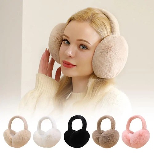 Winter plush ear muffs - muffs, warm