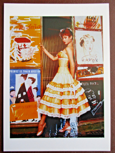 Postcard brigitte bardot 1955 - postcard,