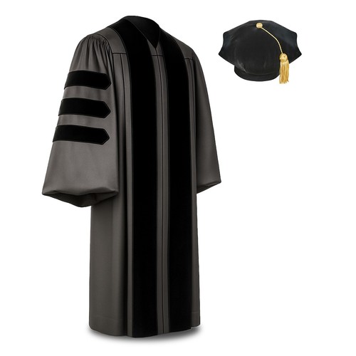 Deluxe doctoral graduation tam - deluxe,