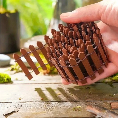 90cm wooden fence model - wooden,