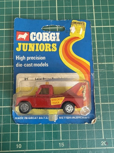 Corgi juniors land rover - land,