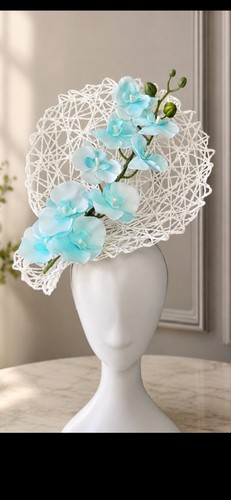 White mint lattice - white,