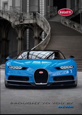 2016 Bugatti Chiron Geneva brochure press kit booklet magazine NO DVD NO USB PDF