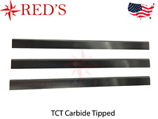 18-1/8 X 1-1/8 X 5/32 TCT CARBIDE PLANER JOINTER KNIVES BLADES Rockwell, Delta
