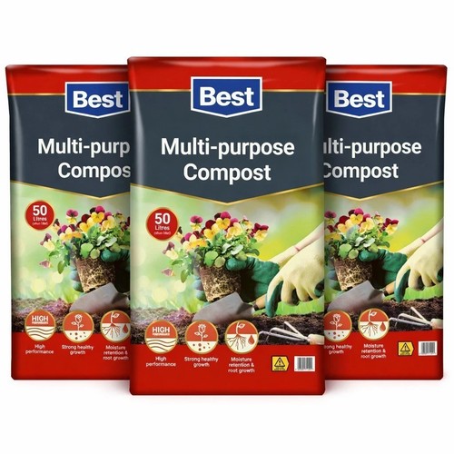 50l peat free - 3x, 150l