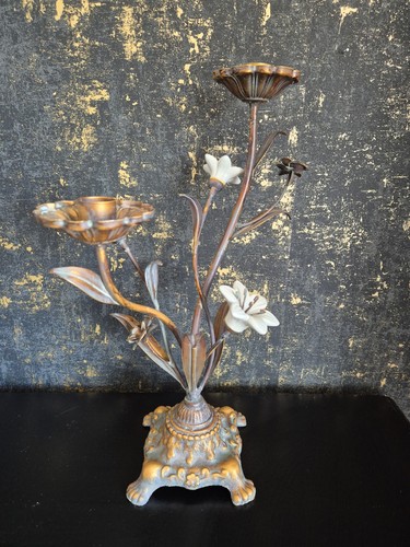 Vintage french candelabra - vintage,