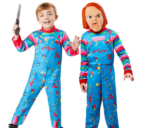 Kids chucky costume halloween - chucky,