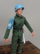 Vintage Action Man Interest Pedigree Tommy Gunn United Nations Figure