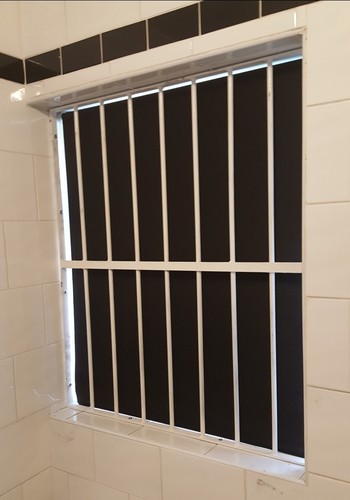 Window grille security bars - window,