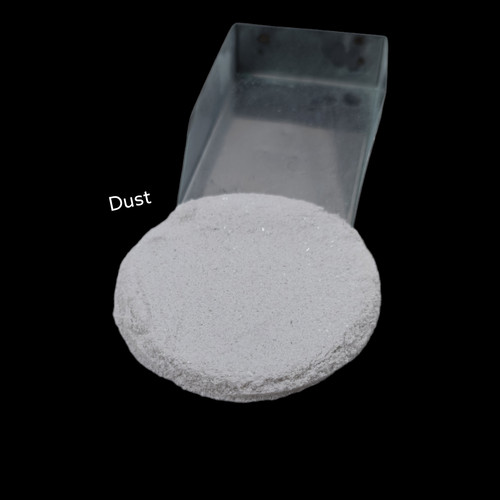 Crushed white moonstone - moonstone, dust