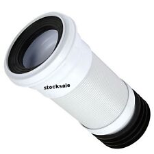  FLEXIBLE WC PAN CONNECTOR FLEXI TOILET WASTE 4" 110MM