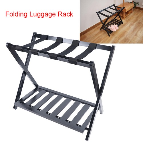 Foldable luggage rack with - luggage,
