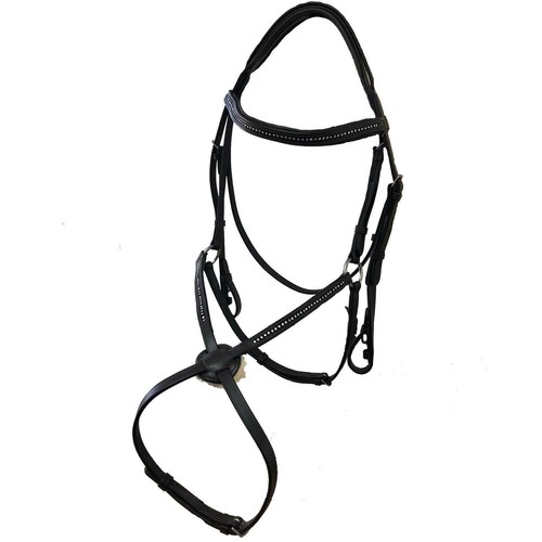 Horse leather grackle bridle - grackle,